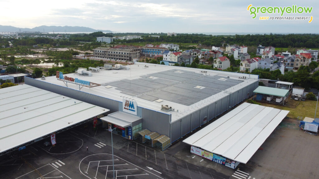 Impressive Rooftop Solar Plant Deployed for Mega Market Vung Tau