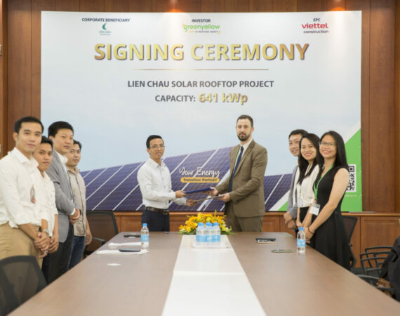 GreenYellow Vietnam Signed A Solar PPA with Lien Chau Weaving Co., Ltd.