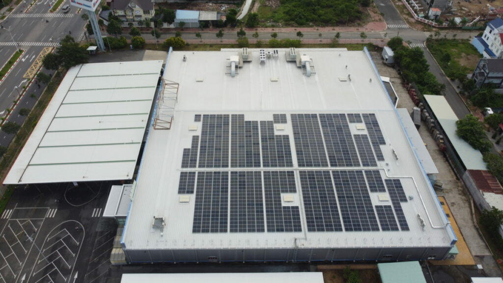 Impressive Rooftop Solar Plant Deployed for Mega Market Vung Tau