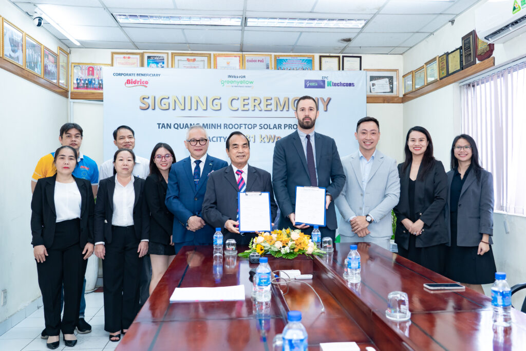 Signing Ceremony of Power Purchase Agreement with Tan Quang Minh Manufacture & Trading Co., Ltd