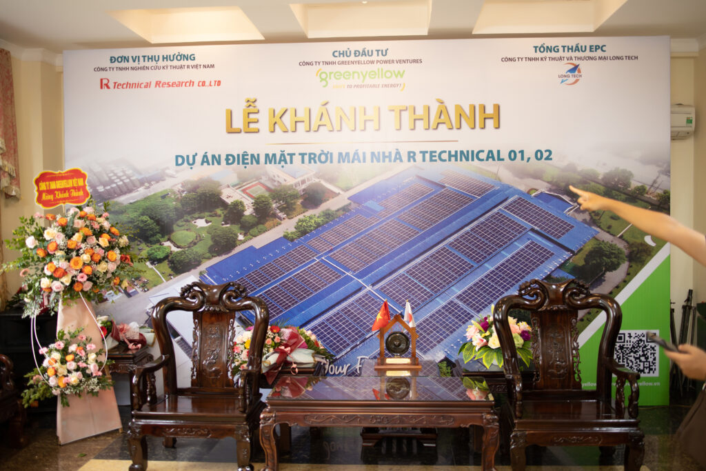 R Technical Vietnam Solar Rooftop Inauguration Ceremony