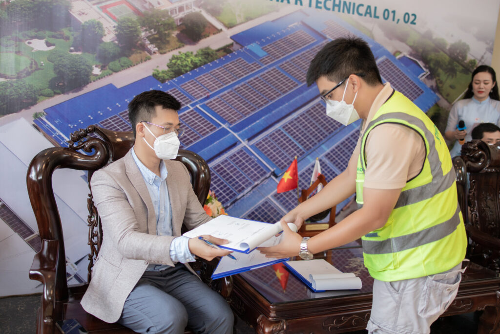 R Technical Vietnam Solar Rooftop Inauguration Ceremony