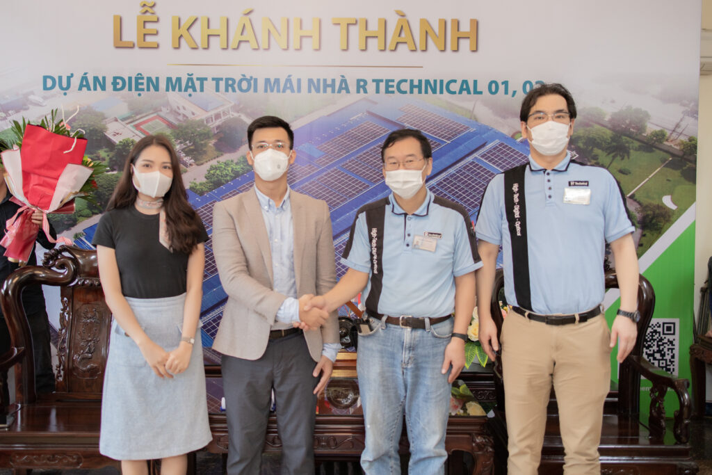 R Technical Vietnam Solar Rooftop Inauguration Ceremony