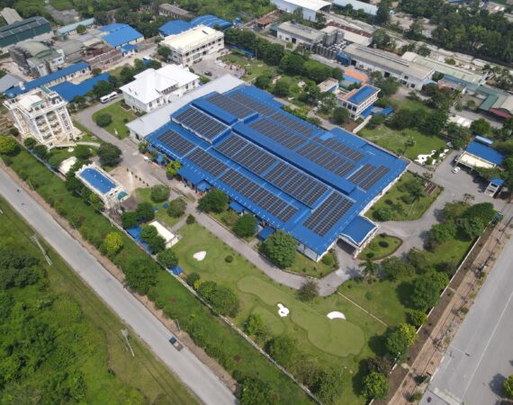 Hệ Thống Điện Mặt Trời Áp Mái Công ty R Technical Research Vietnam