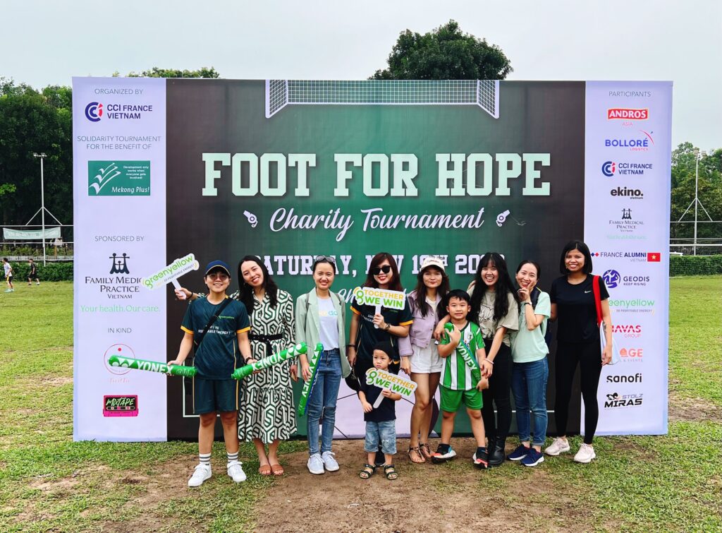 GreenYellow Tham Giải Đá Banh Gây Quỹ Foot For Hope 