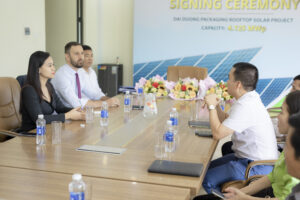 Signing ceremony of power purchase agreement (PPA) with Dai Duong Packaging