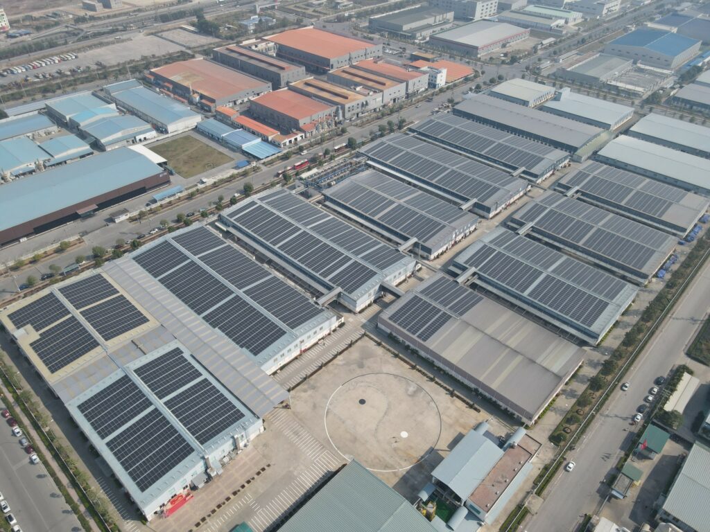 Dự án điện mặt trời mái nhà New Wing (Foxconn)