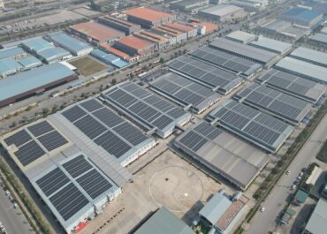New Wing (Foxconn) rooftop solar project officially operated