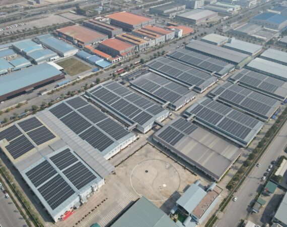 Dự Án Điện Mặt Trời Mái Nhà New Wing (Foxconn) Chính Thức Vận Hành