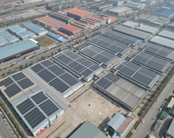 Dự án điện mặt trời mái nhà New Wing (Foxconn)