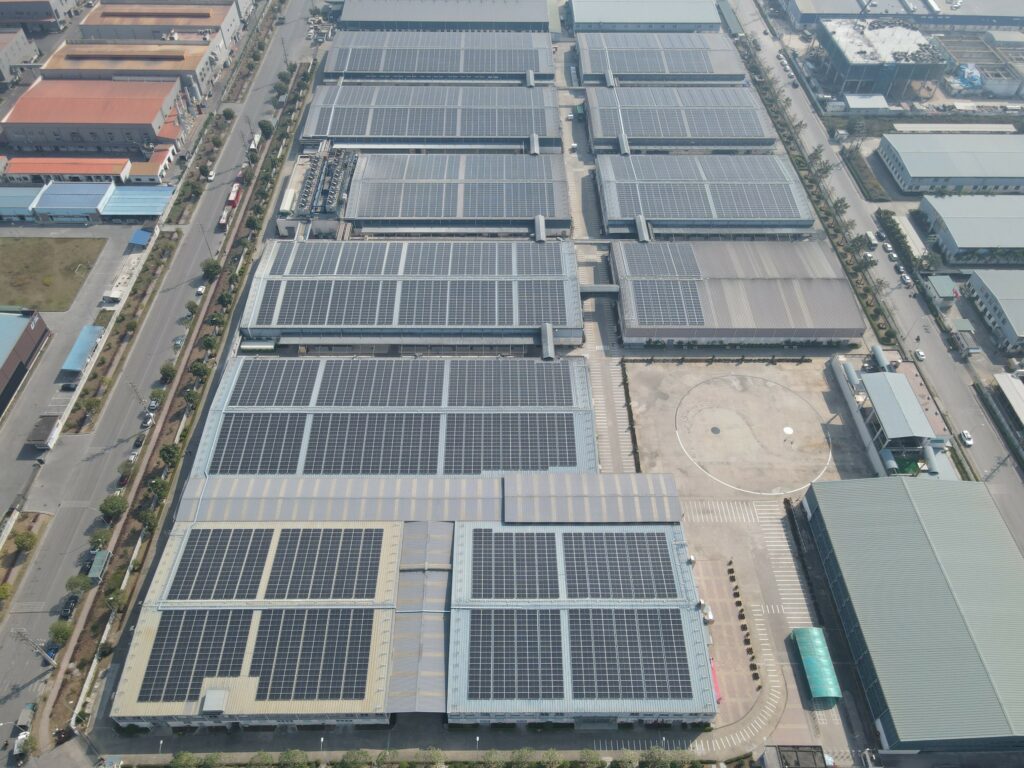 Dự án điện mặt trời mái nhà New Wing (Foxconn)