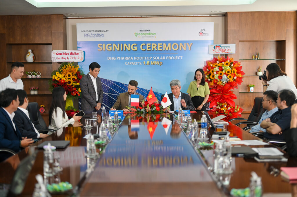 Signing Ceremony of Power Purchase Agreement (PPA) with DHG Pharmaceutical Joint Stock Company