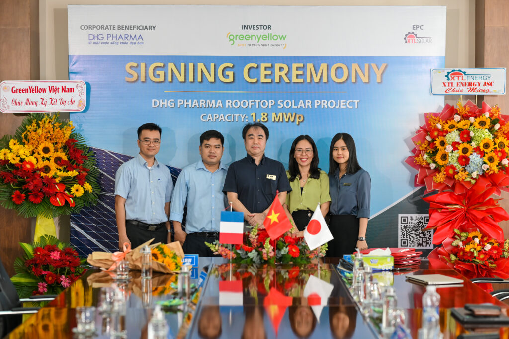 Signing Ceremony of Power Purchase Agreement (PPA) with DHG Pharmaceutical Joint Stock Company