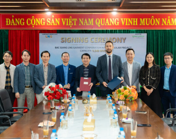 Lễ Ký Kết Hợp Đồng Mua Bán Điện (PPA) Tổng Công Ty May Bắc Giang
