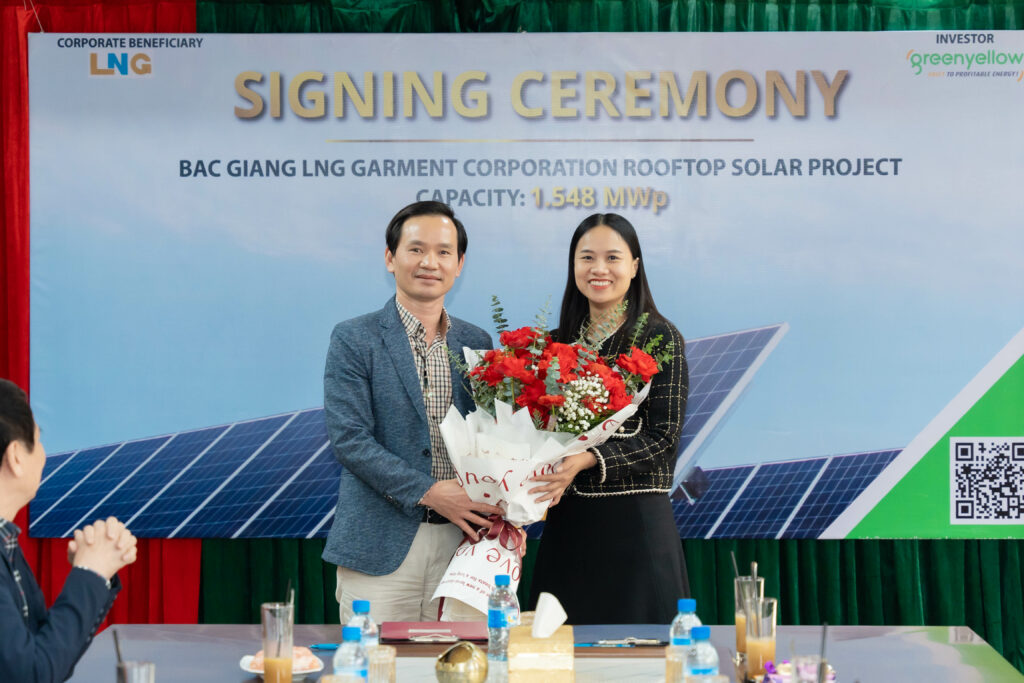 Signing Ceremony of Power Purchase Agreement (PPA) with Bac Giang LNG Garment Corporation