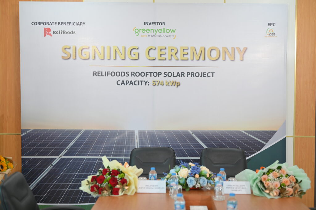Signing Ceremony of Power Purchase Agreement (PPA) with Relifoods