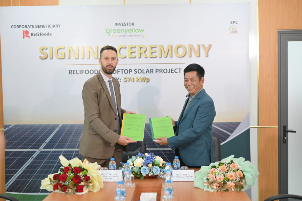 Signing Ceremony of Power Purchase Agreement (PPA) with Relifoods