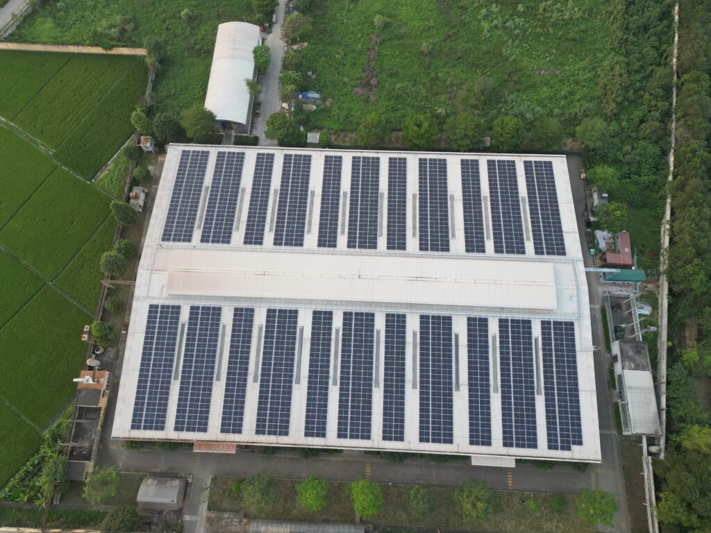 GreenYellow đầu tư dự án điện mặt trời áp mái cho Công Ty Cổ Phần Xích Líp Đông Anh