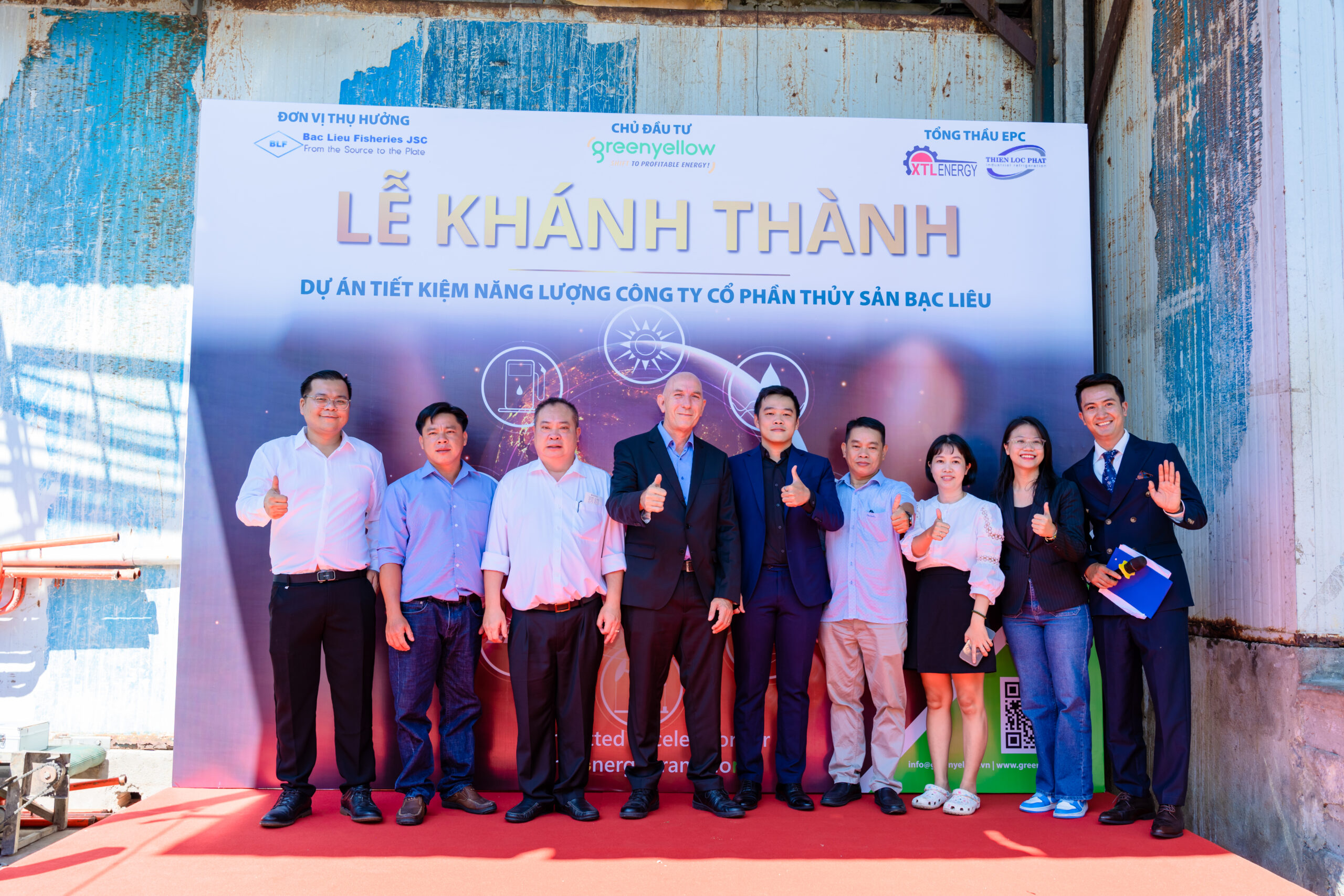 Inauguration Ceremony of Bac Lieu Fisheries JSC's Cold Compressor Project