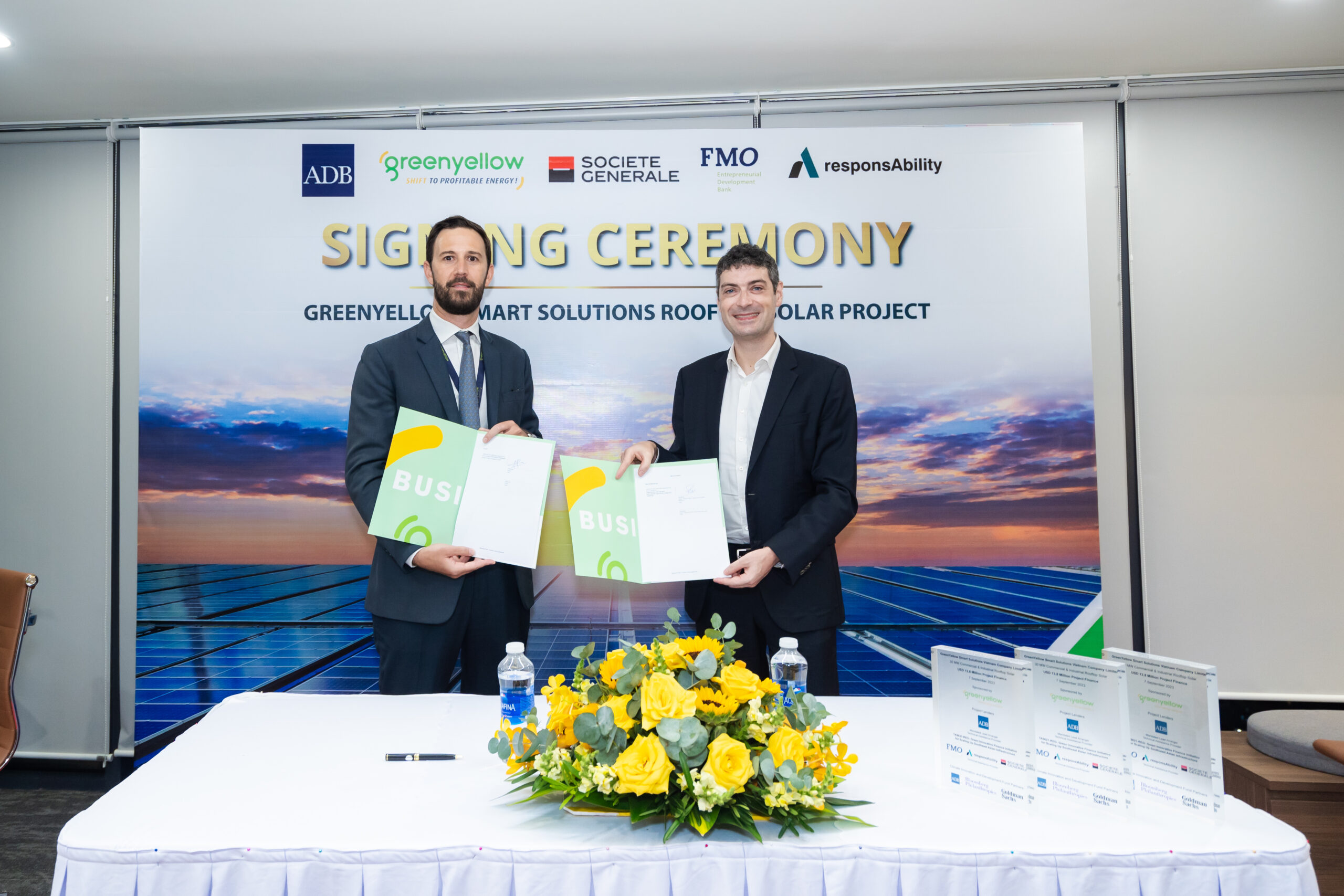 ADB, GreenYellow Sign Deal for Commercial and Industrial Rooftop Solar in Viet Nam