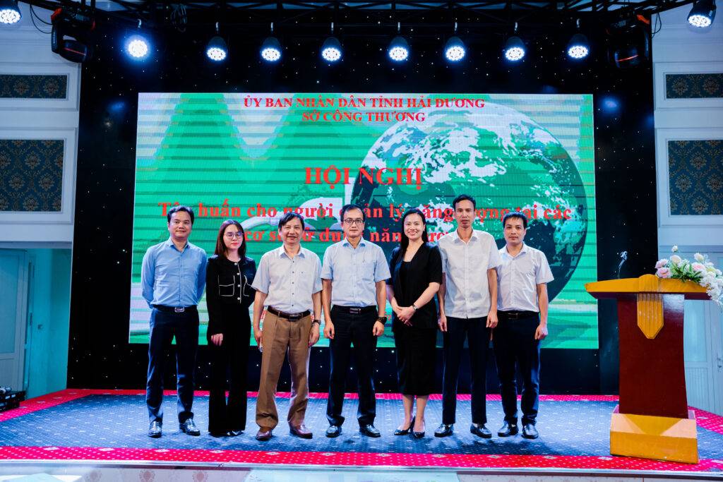 Conference on Energy Sustainability for Key Energy Users in Hai Duong Province