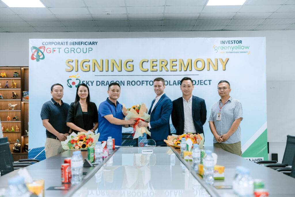 GreenYellow Vietnam signed the Power Purchase Agreement (PPA) with GFT Group, accompany them in their energy transition journey.
