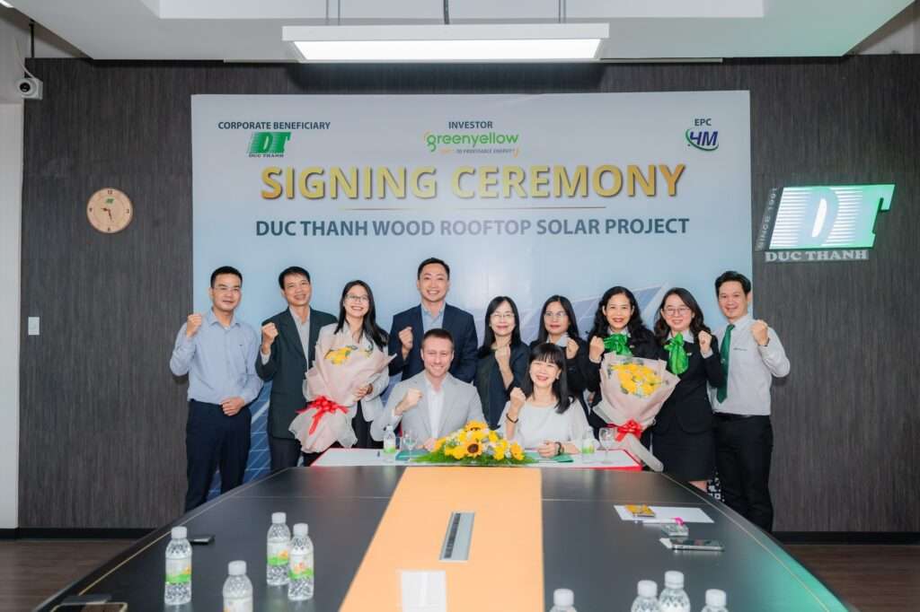 Signing Ceremony of Power Purchase Agreement with Duc Thanh Wood