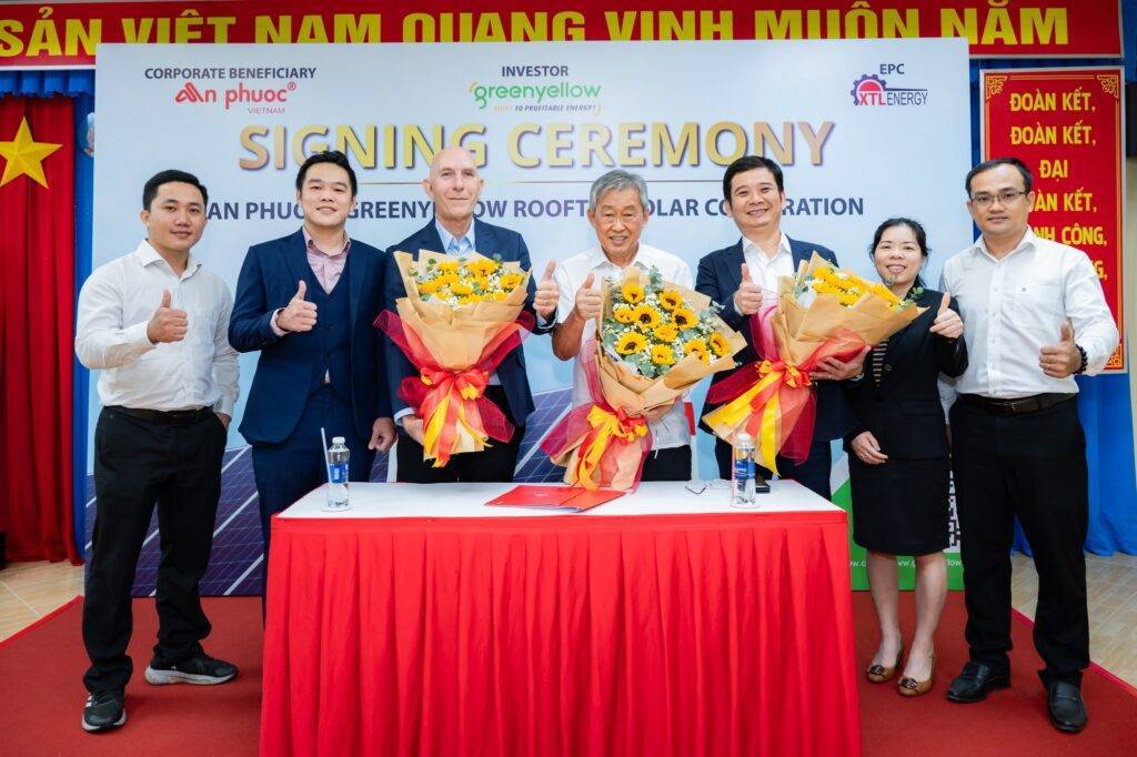 Signing Ceremony of Power Purchase Agreement with An Phuoc