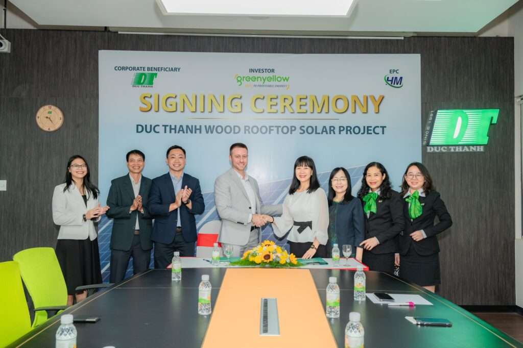 Signing Ceremony of Power Purchase Agreement with Duc Thanh Wood