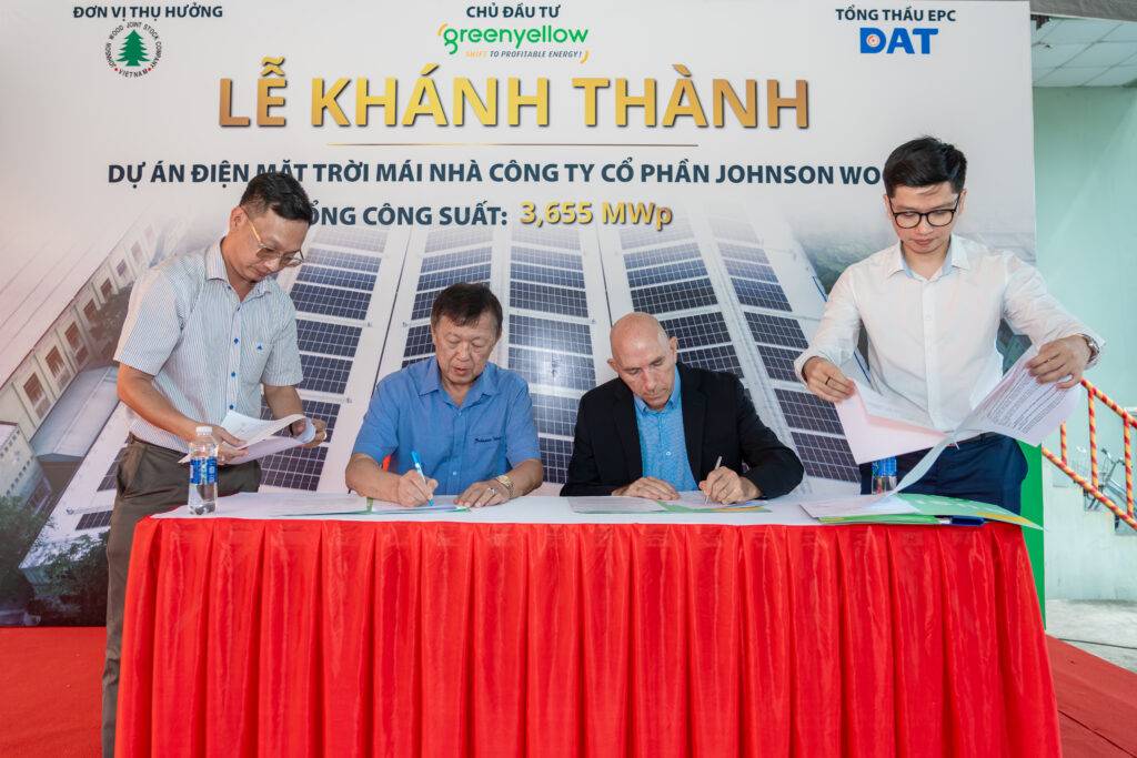 Inauguration Ceremony of Power Purchase Agreement with Johnson Wood