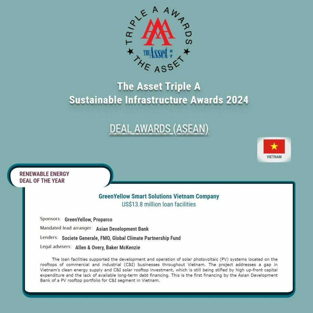Vietnam Renewable Energy Deal of the Year