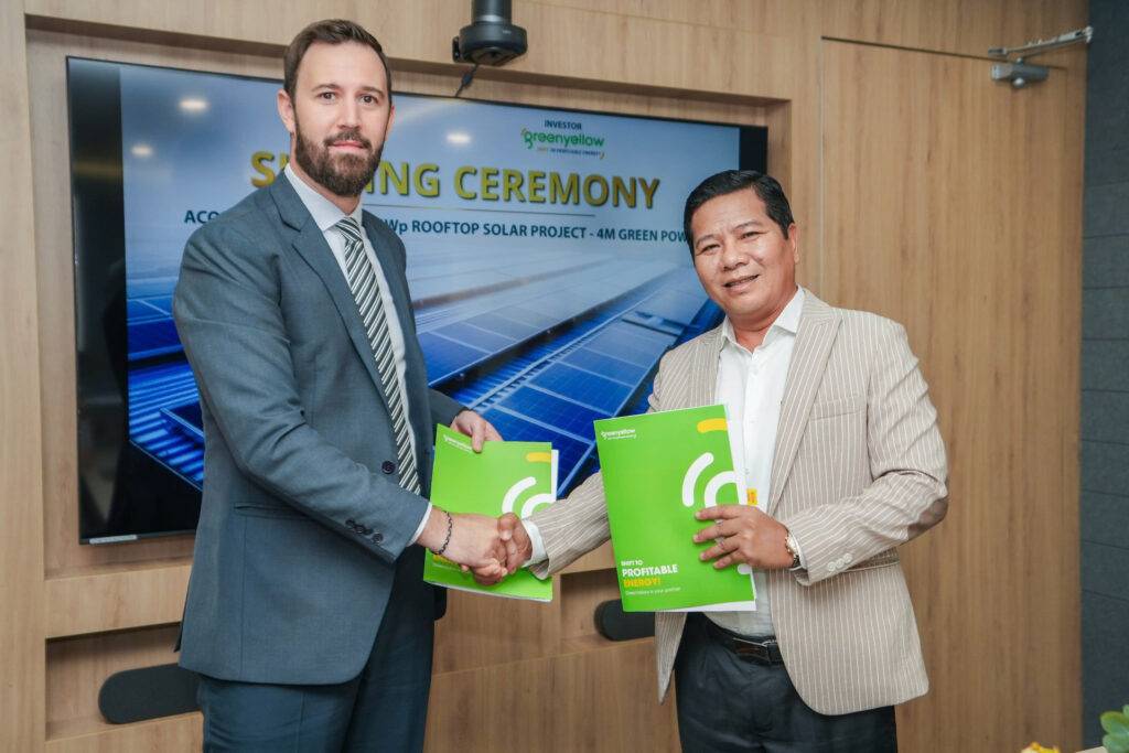 Lễ Chuyển Giao Dự Án Công Ty Cổ Phần Đầu Tư Năng Lượng Xanh