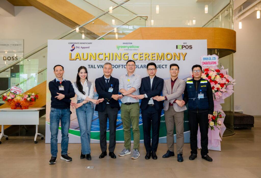 Launching Ceremony of TAL Apparel Rooftop Solar Project