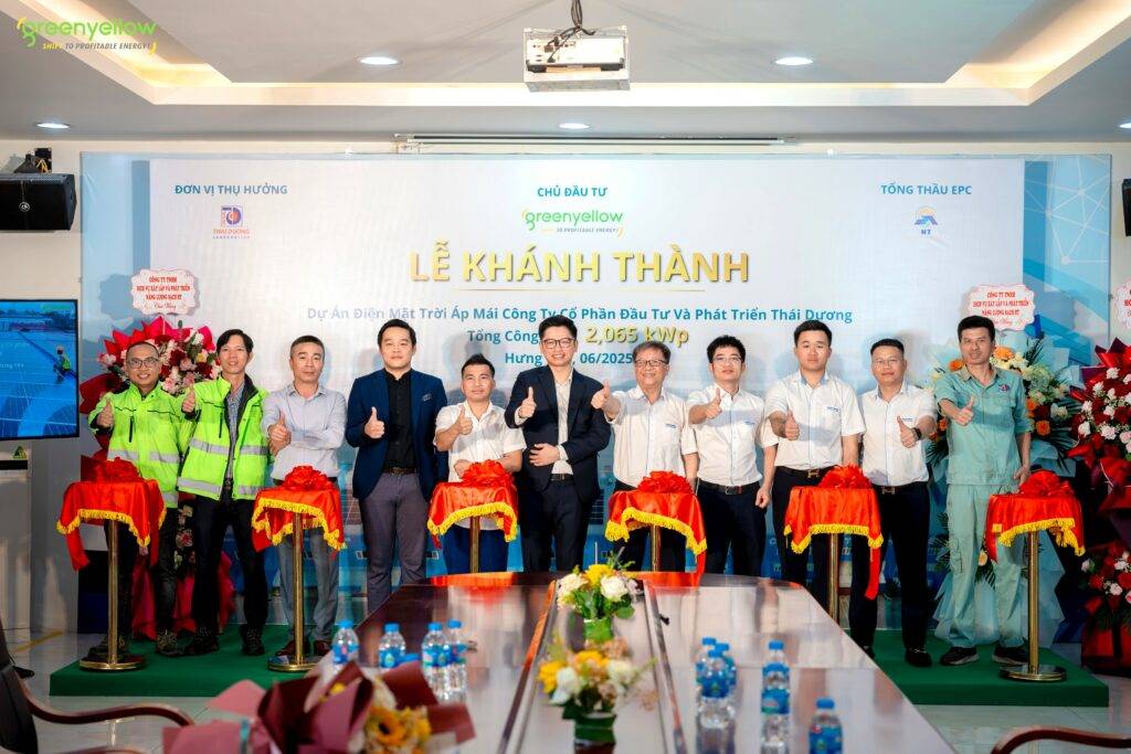 Lễ Khánh Thành Dự Án Điện Mặt Trời Mái Nhà Thái Dương