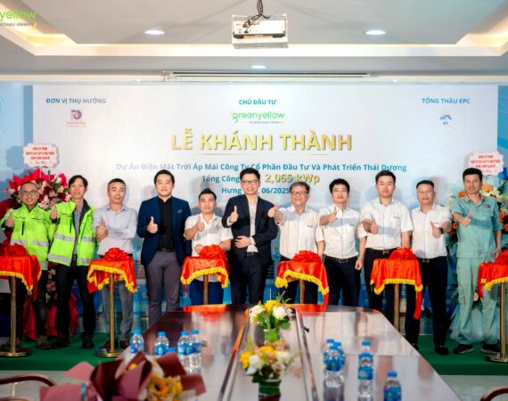 Lễ Khánh Thành Dự Án Điện Mặt Trời Mái Nhà Thái Dương