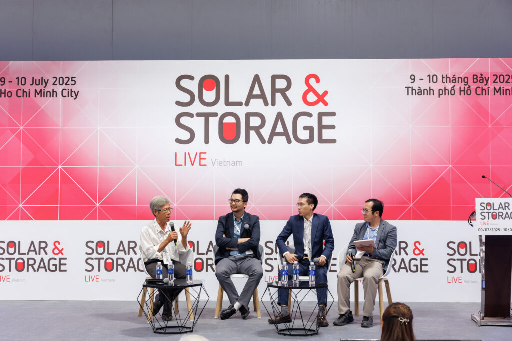 Ông Lê Anh Tuấn tại Solar & Storage Live 2025