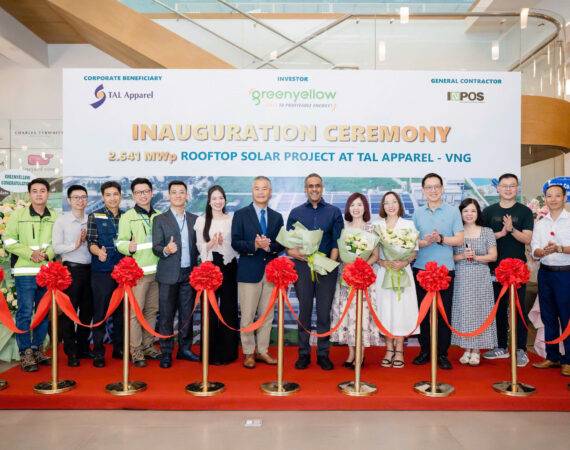 Inauguration Ceremony of Rooftop Solar Project at TAL Apparel